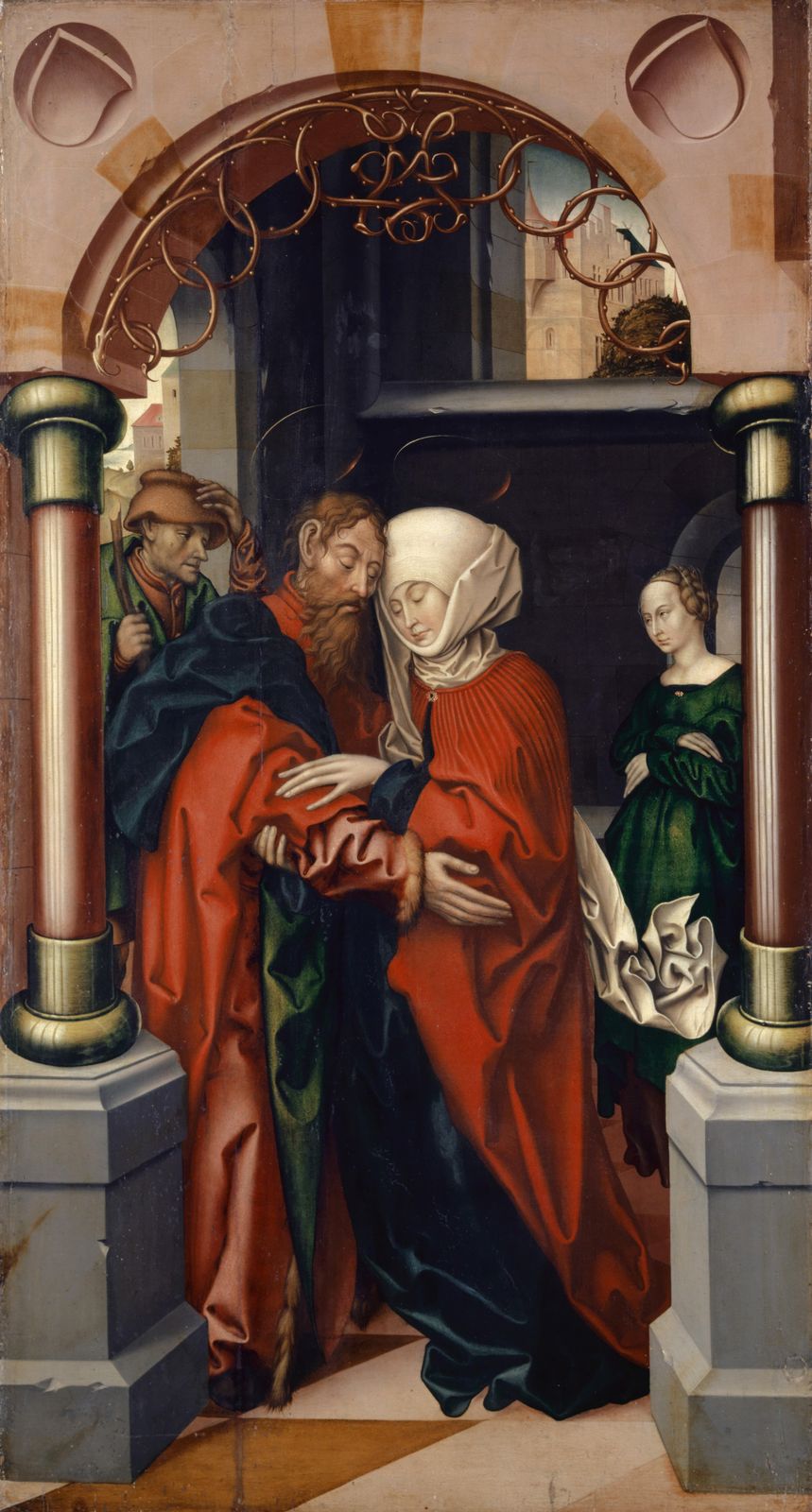 Joachim und Anna an der Goldenen Pforte