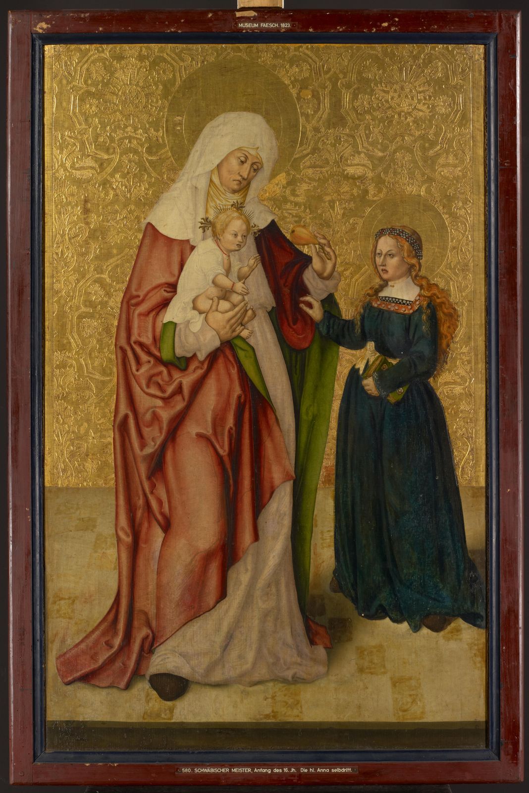 Die hl. Anna selbdritt (Innenseite); die hl. Helena (Aussenseite)