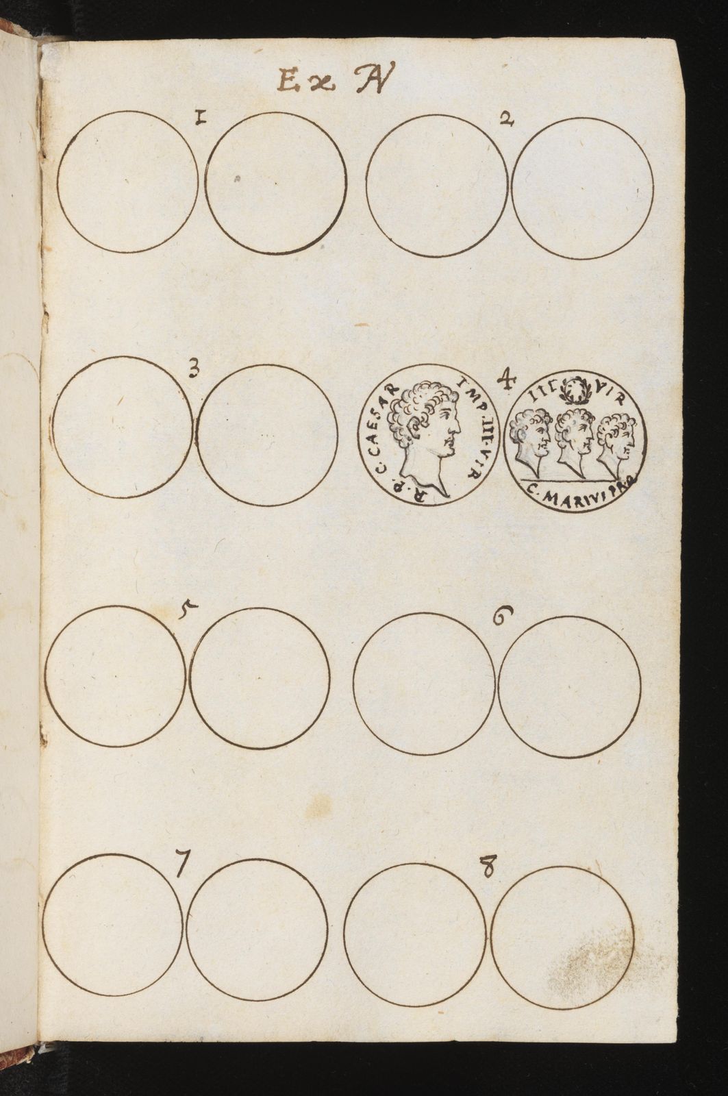Verzeichnis derer Münzen, so nach den alten gestochen seind, 1670
