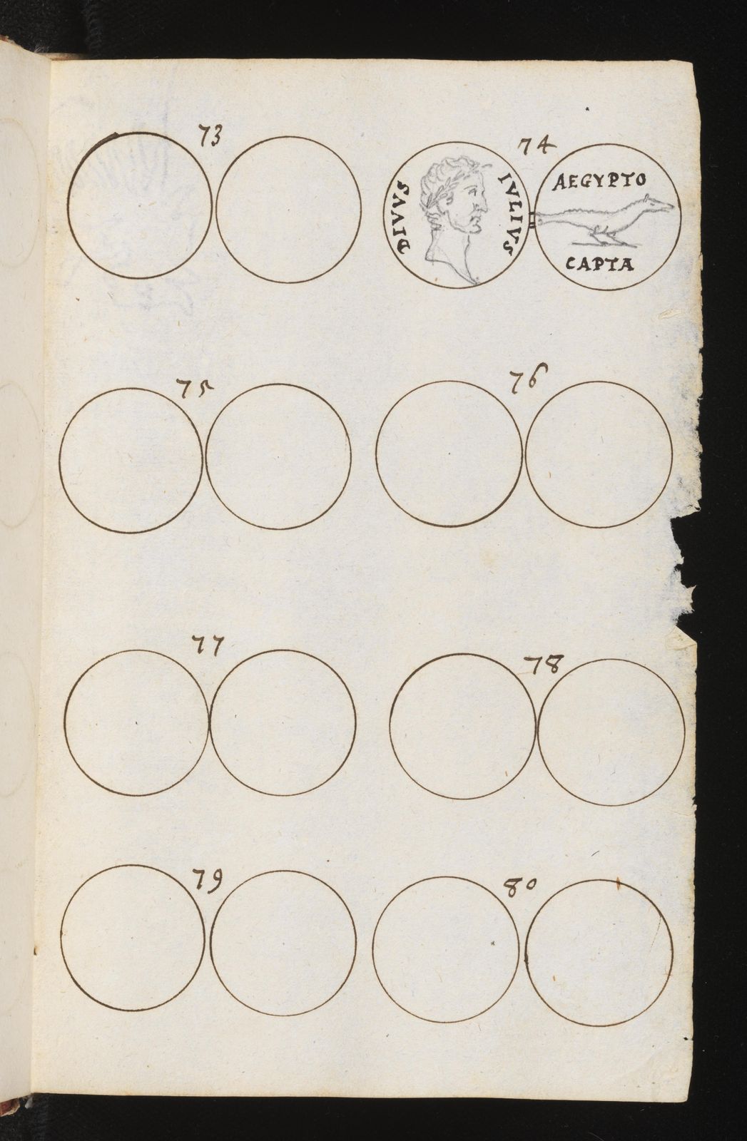 Verzeichnis derer Münzen, so nach den alten gestochen seind, 1670