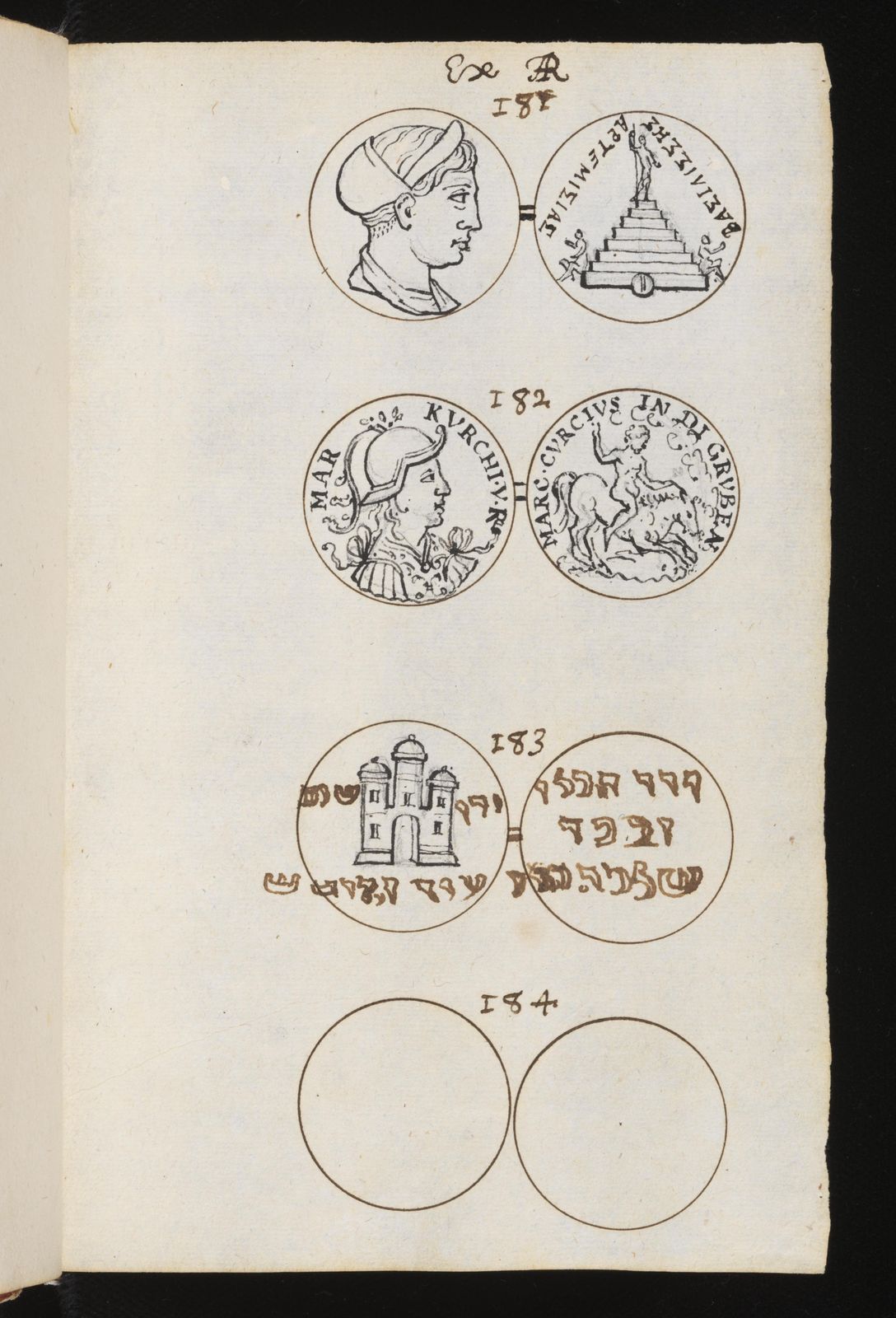 Verzeichnis derer Münzen, so nach den alten gestochen seind, 1670