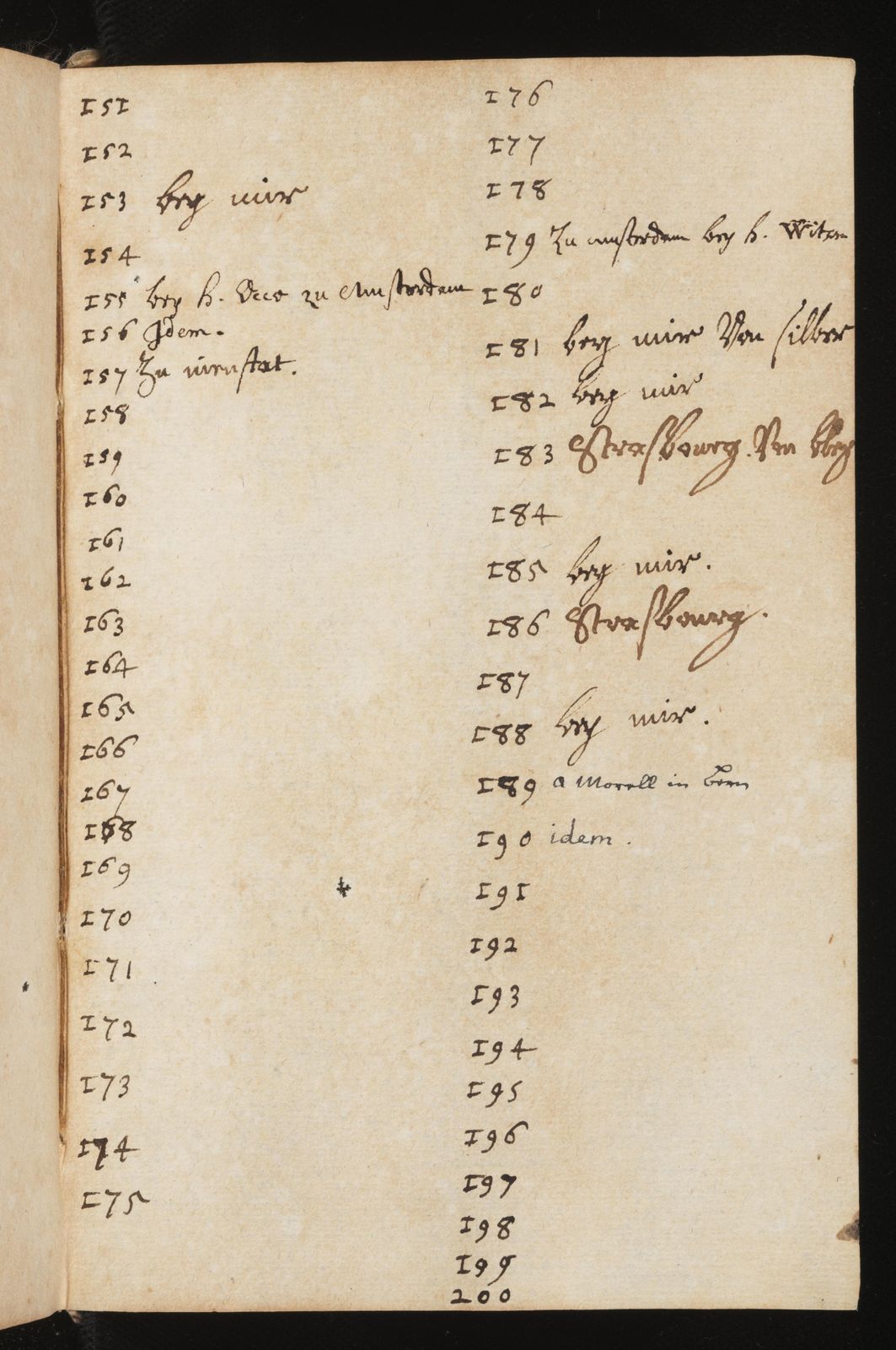Verzeichnis derer Münzen, so nach den alten gestochen seind, 1670
