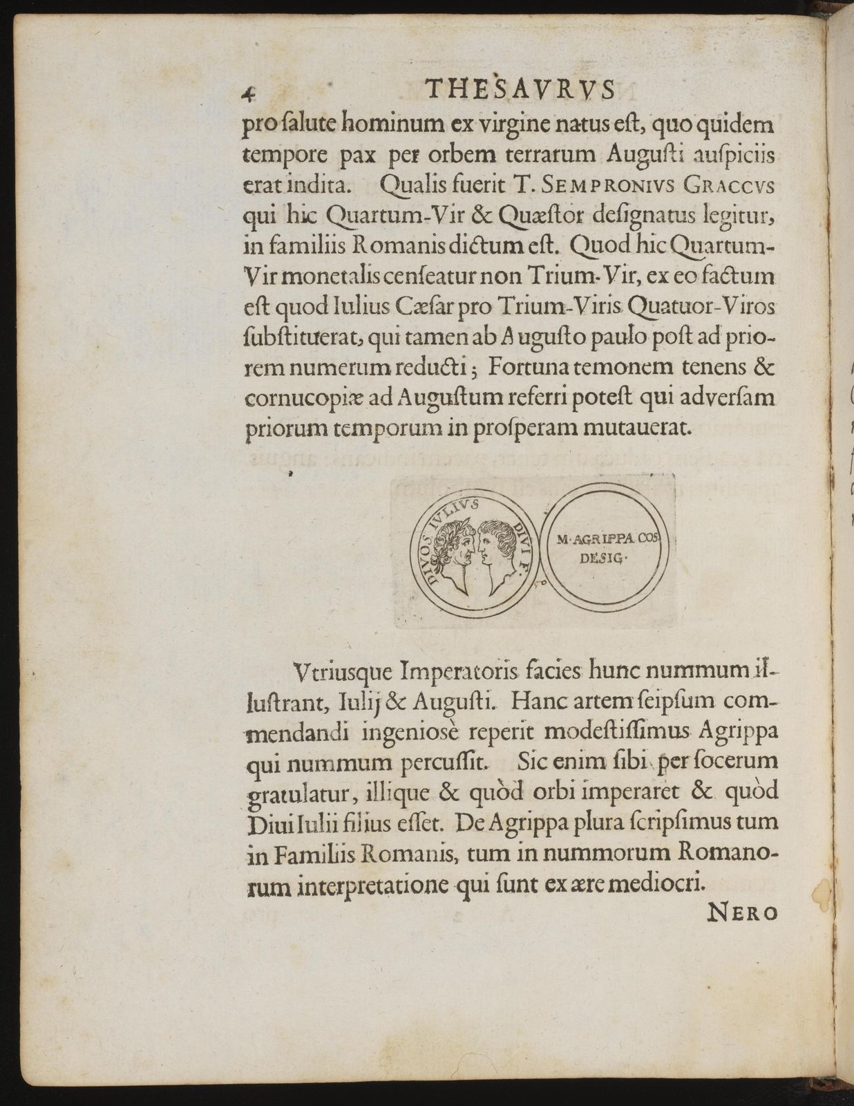 Caesar Augustus sive historiae imperatorum caesarumque Romanorum ex antiquis numismatibus restitutae liber secundus : Accessit Caesaris Augusti vita et res gestae