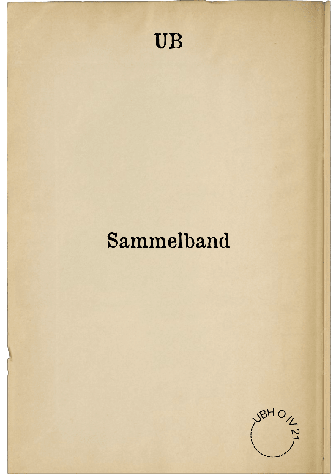 Sammelband