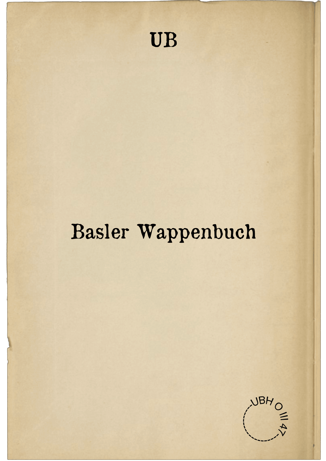 Basler Wappenbuch