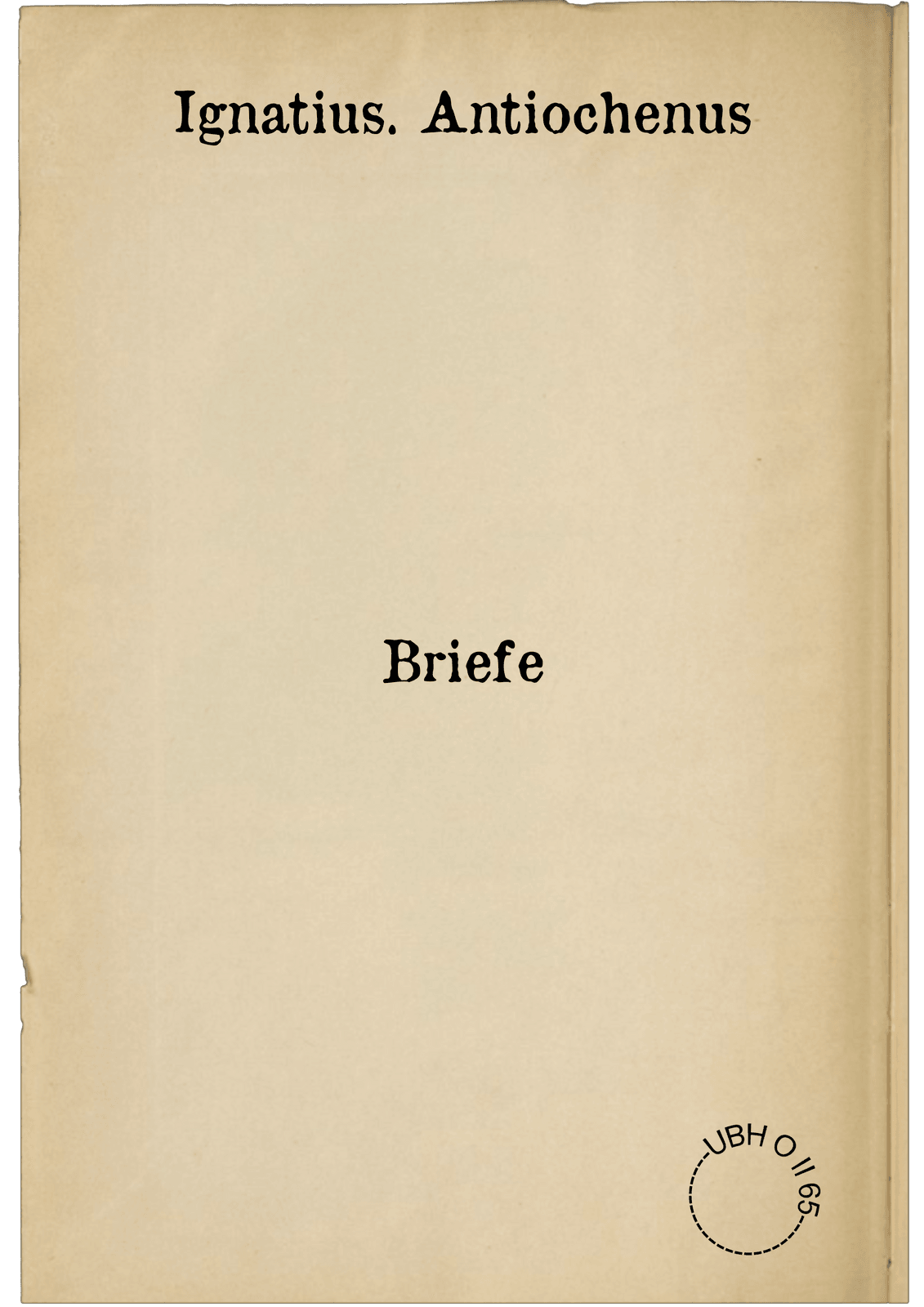 Briefe