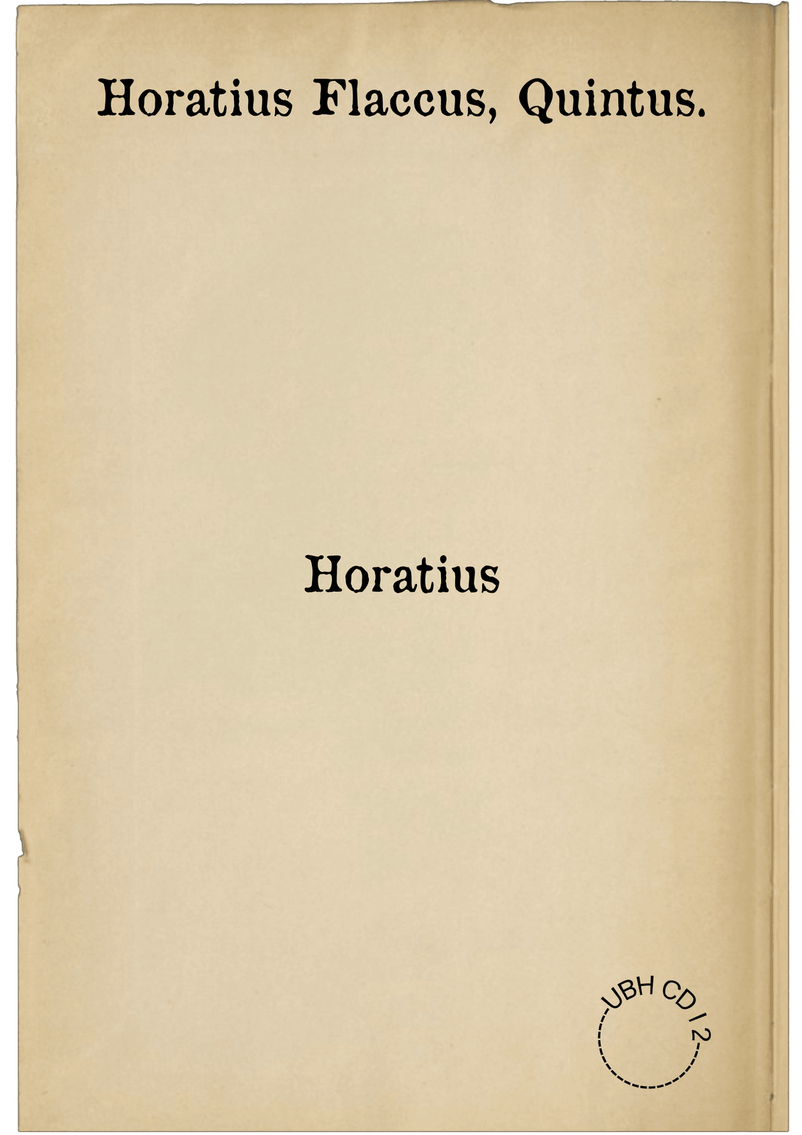 Horatius