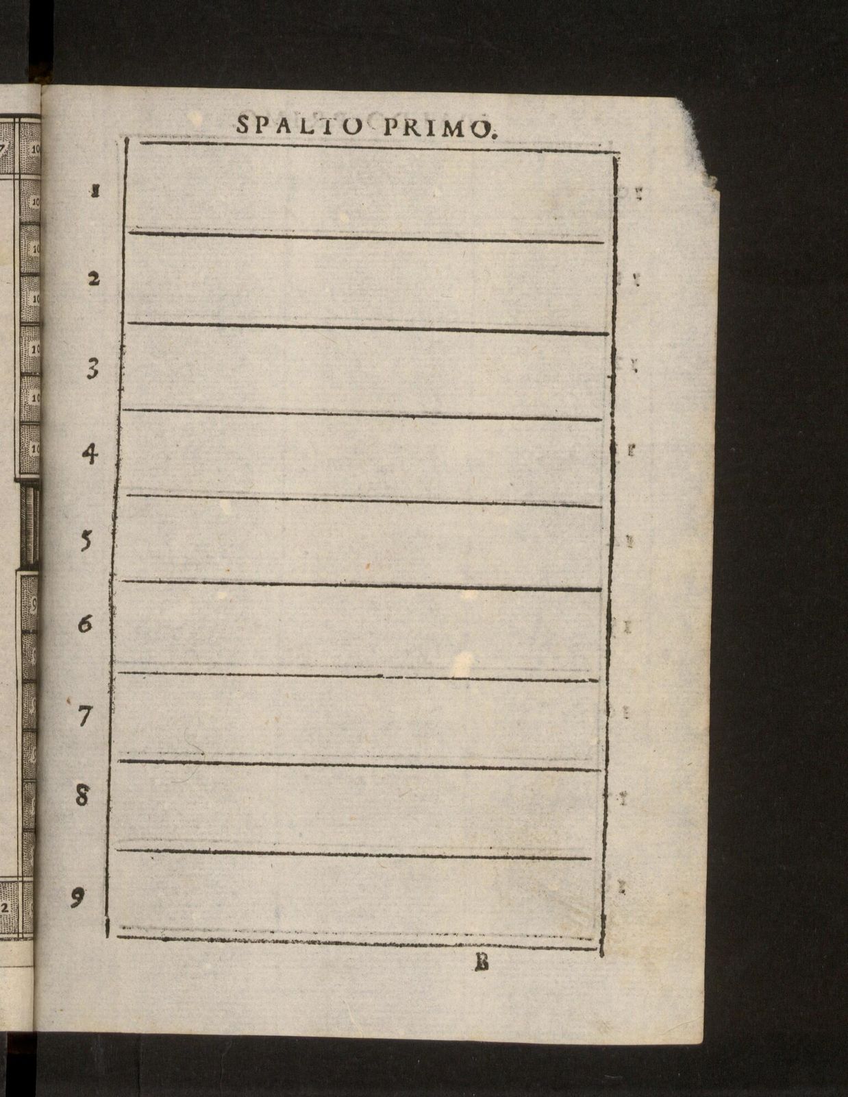 L'Horto De I Semplici di Padoua, Oue si vede primieramente la forma di tutta la Pianta con le sue misure. & indi i suoi Partimenti distinti per Numeri in ciascuna Arella, Intagliato in Rame : opera, che serue mirabilmente alla memoria de gli studiosi