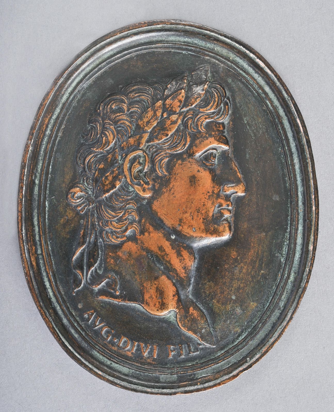 Plakette: Augustus