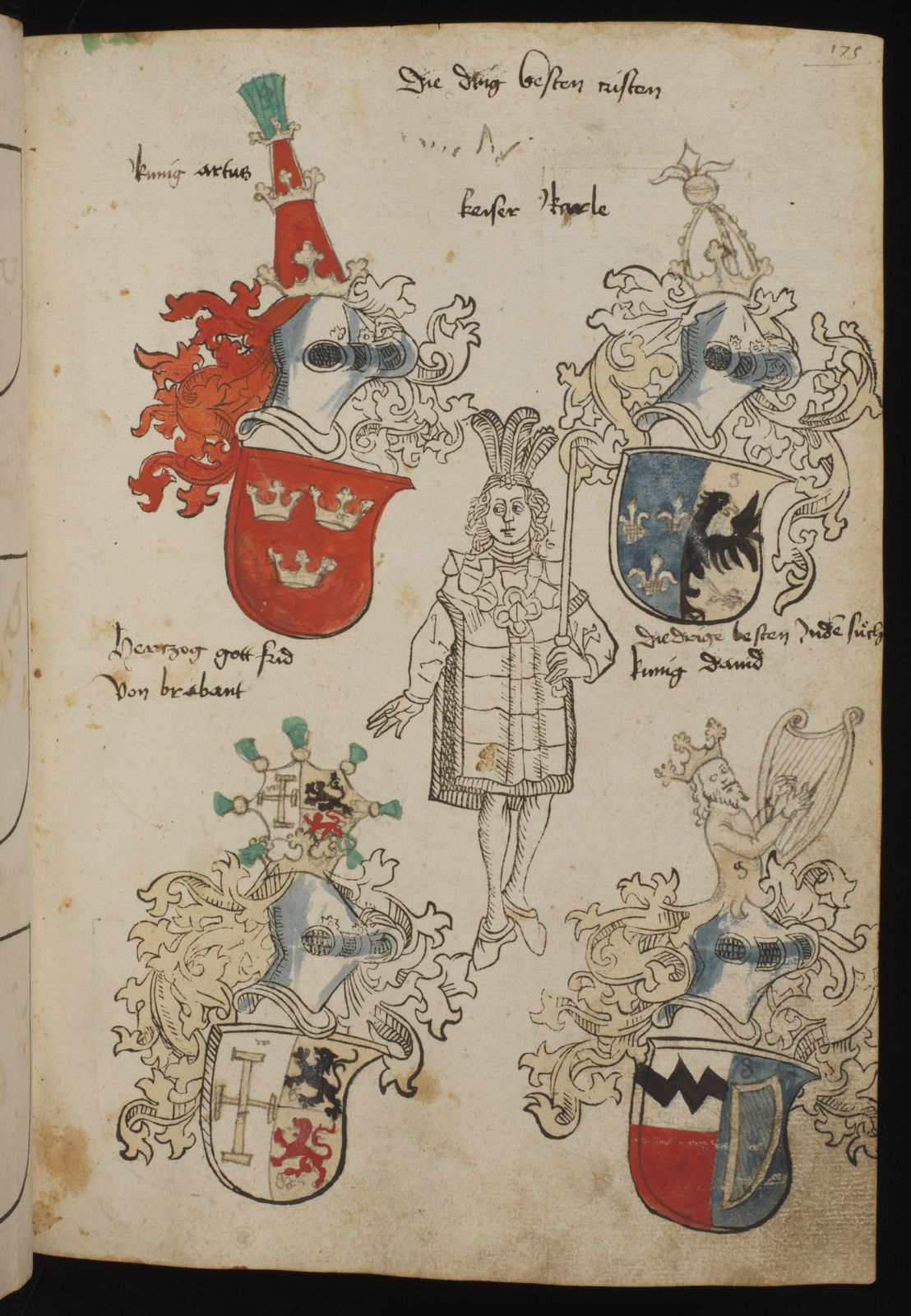 Wappenbuch des Nikolaus Riss bezw. Kaspar Koch in Basel