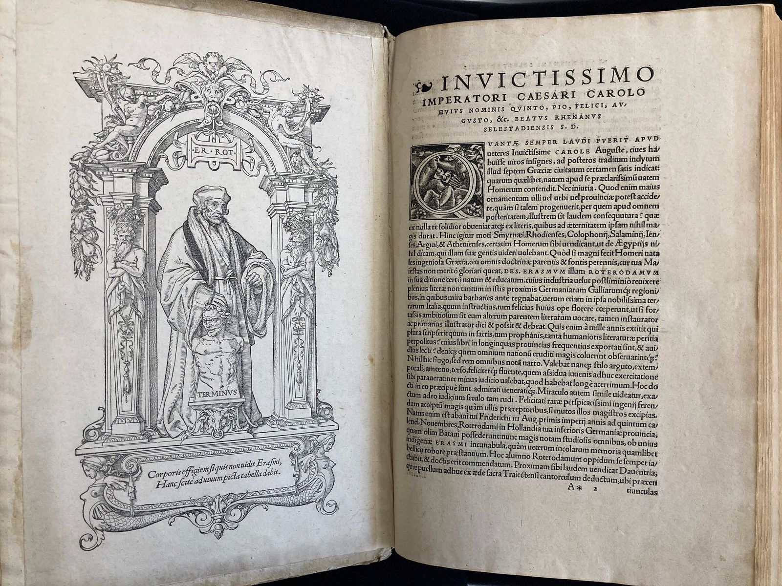 Omnia opera Des. Erasmi Roterodami. quaequmque ipse autor pro suis agnovit novem tomis distincta : Ex quibus hic primus ea continet, quae spectant ad Institutionem literarum