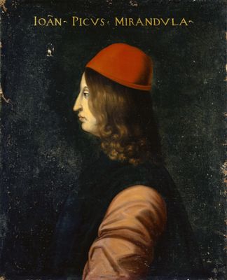 Bildnis des Giovanni Pico della Mirandola