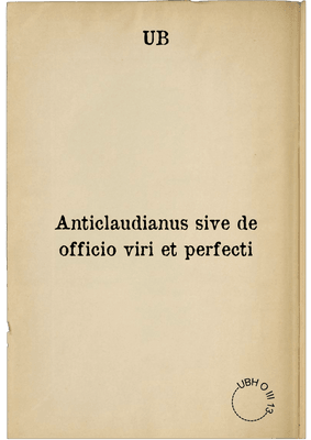 Anticlaudianus sive de officio viri et perfecti