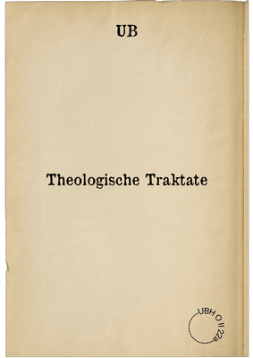 Theologische Traktate