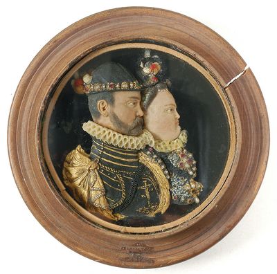Kurfürst Joachim Friedrich von Brandenburg und seine Gattin Katharina v. Küstrin.