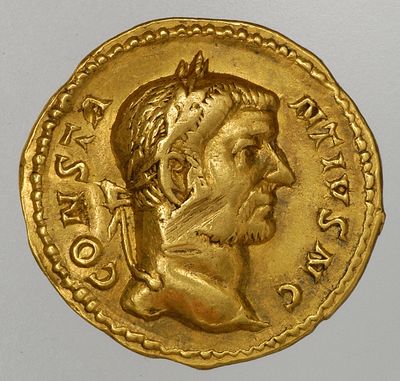 Aureus des Constantius I.