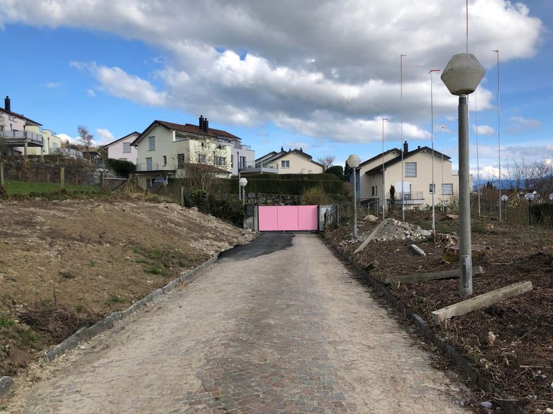 Karin Schwarzbek: &quot;196-2025 (Emotional Color System)&quot;, Acrylharz Cool Down Pink 1