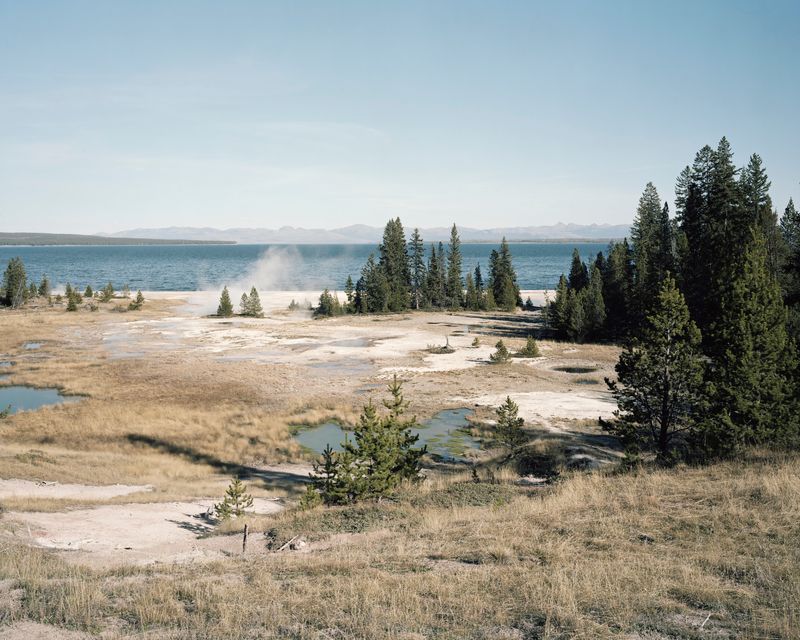 Potts Hot Spring Basin, Yellowstone National Park, Wyoming