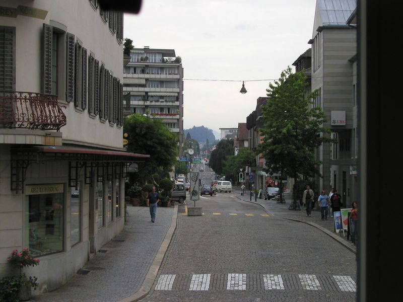 Blick von Rapperswil nach Jona