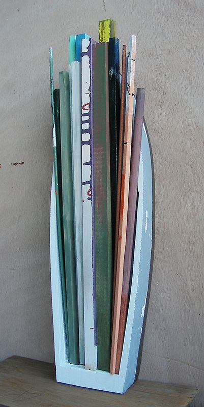 1 Stäckliboot / Holz 16x57 / 2011 *