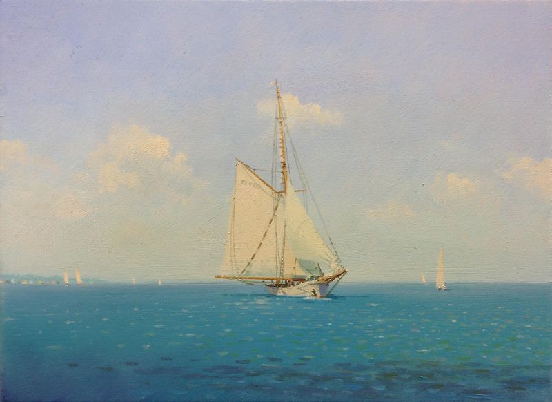 NIOBE / Oel auf Leinwand 24x18 / 2018 *