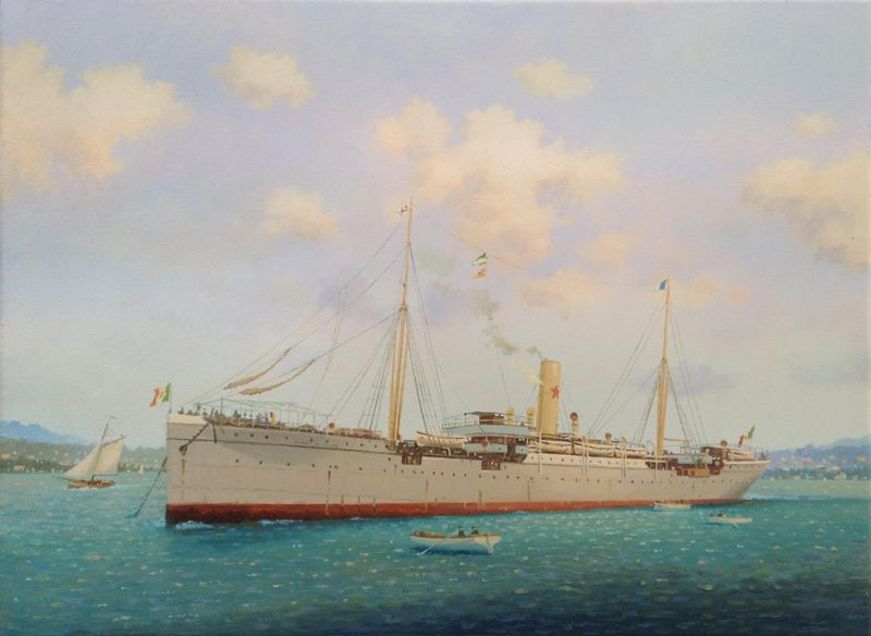 CITTA DI TORINO / Oel auf Leinwand / 30x40cm / 2017 *