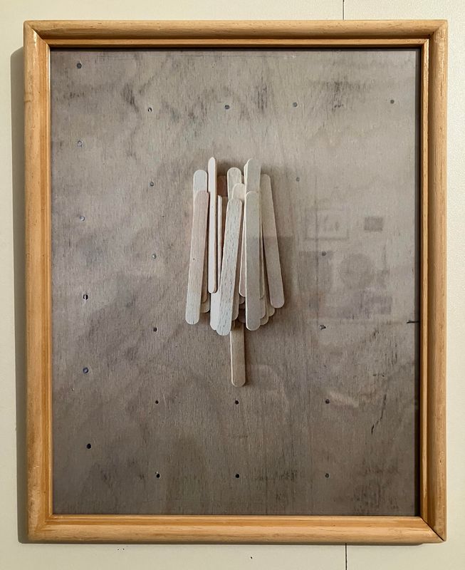 20,5x25,5cm Digitalprint gerahmt / 2023