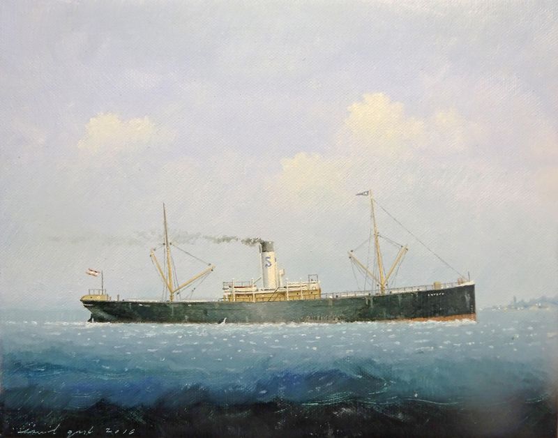 SIGULDA / Oel auf Leinwand 30x24 / 2016