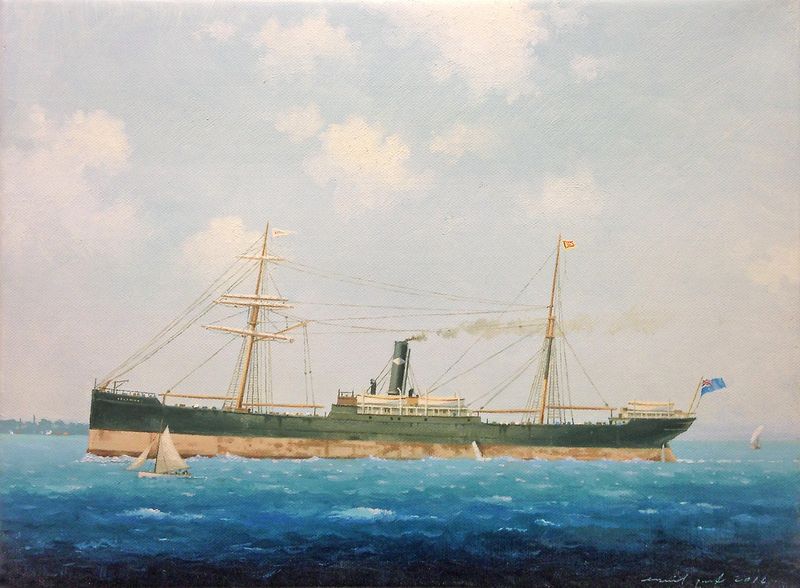 CLONCURRY / Oel auf Leinwand 40x30 / 2016