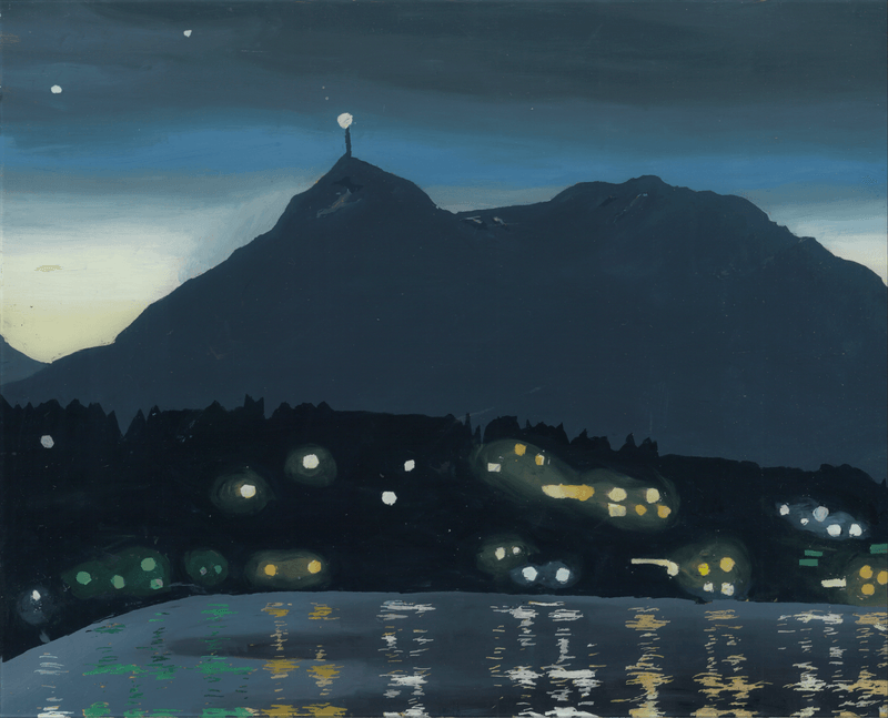 The Dark Rigi, reverseglass