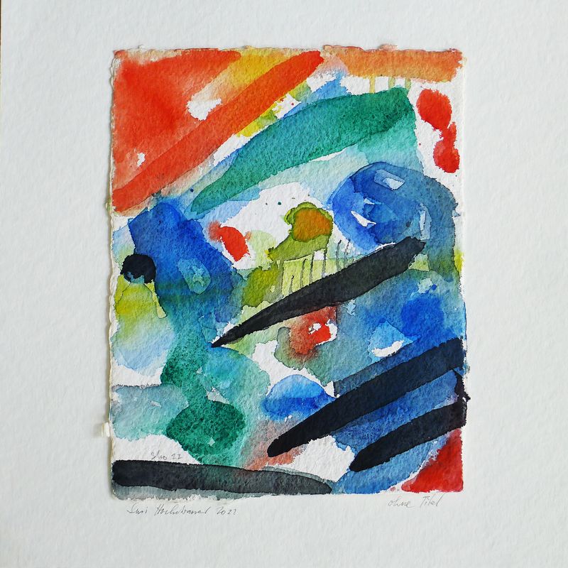 Aquarell, ohne Titel 3