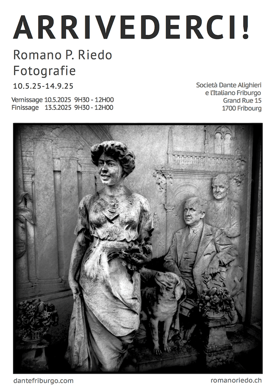 ARRIVEDERCI Solo Show
Società Dante Alighieri e l&#39;Italiano
Fribourg
10.5. -14.9.25