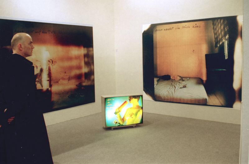 Ausstellungsansicht an der Art Cologne im Rahmen des Förderprogramms für junge Künstler*innen des BVDG