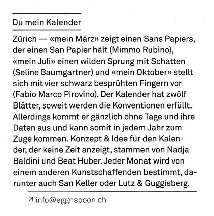 KUNSTBULLETIN  3 / 2011