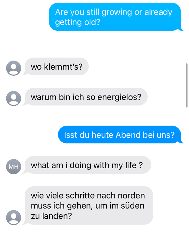 Fragen unter Fragen