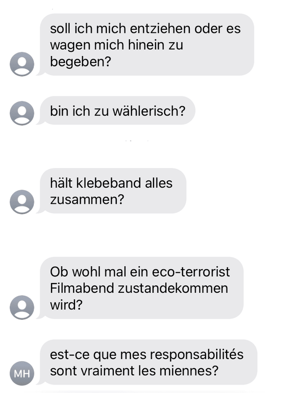 Fragen unter Fragen