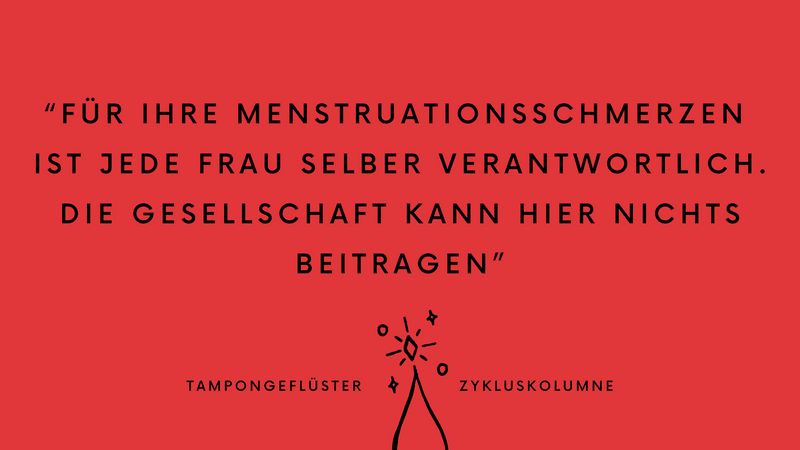 Tampongeflüster Zykluskolumne #18