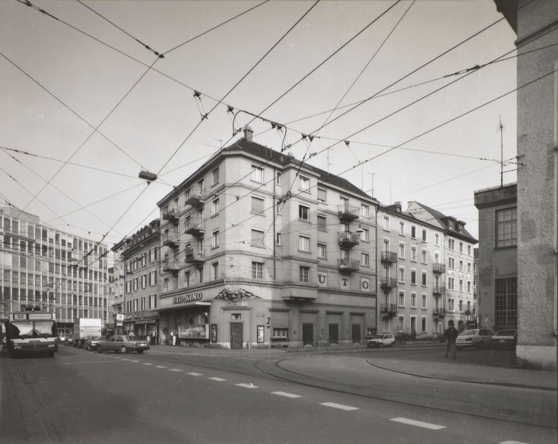 1991 Kino Uto Nr 11 Schwarzweißnegativ (©2015, ProLitteris, Zürich), Großformat 4 x 5 inch, schwarzweißer Kontaktabzug