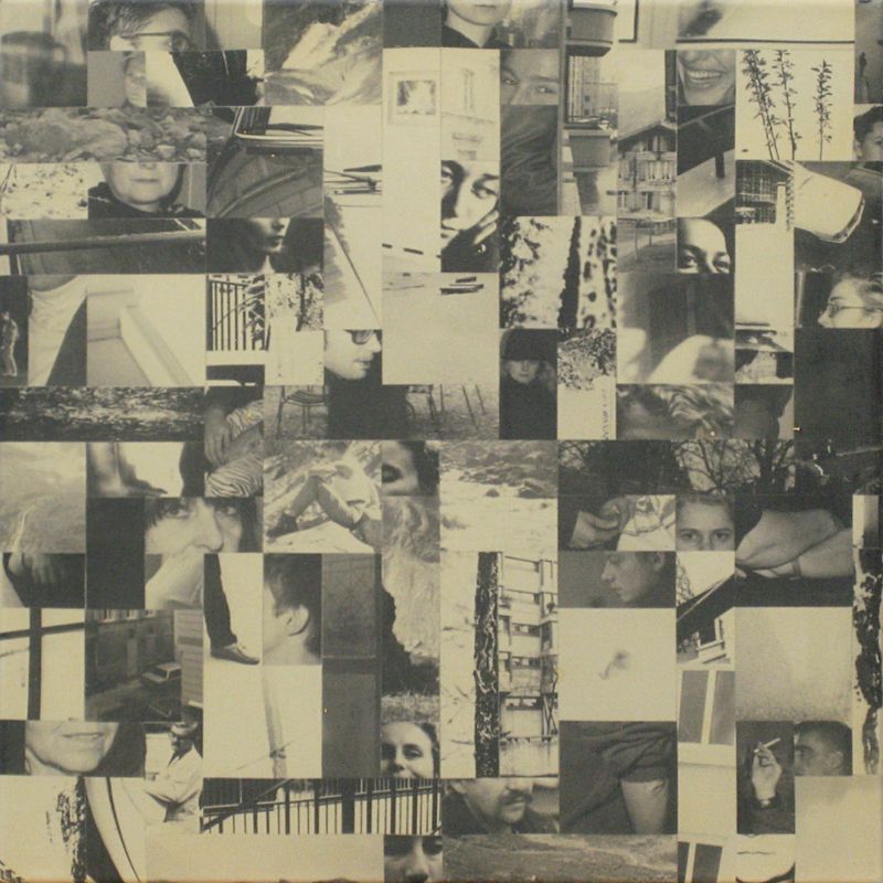 1991/92-2002 Nr 2 (©2014, ProLitteris, Zürich), 50 x 50 cm, Öl auf Fotoleinwand
