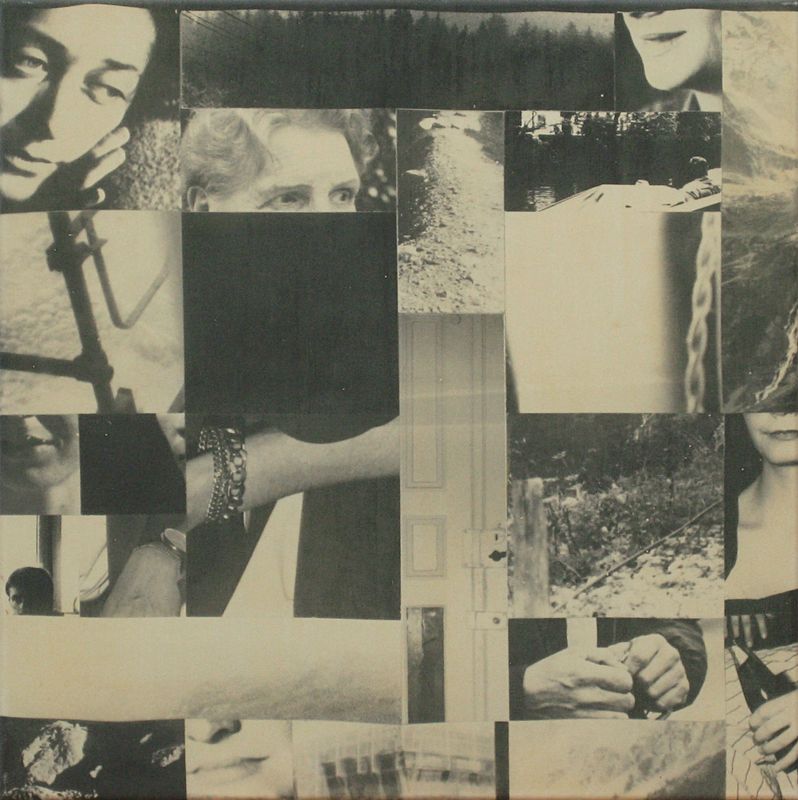1991/92-2002 Nr 3 (©2014, ProLitteris, Zürich), 50 x 50 cm, Öl auf Fotoleinwand