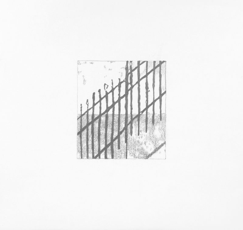 2010 Zeichnung Nr 5 (©2015, ProLitteris, Zürich), 27.7 x 28.9 cm, Bleistift auf Papier