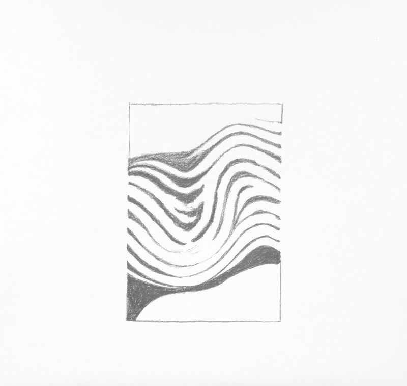 2010 Zeichnung Nr 14 (©2015, ProLitteris, Zürich), 27.7 x 28.9 cm, Bleistift auf Papier