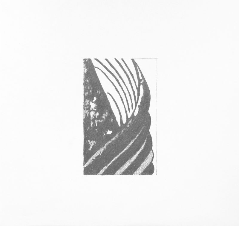 2010 Zeichnung Nr 19 (©2015, ProLitteris, Zürich), 27.7 x 28.9 cm, Bleistift auf Papier
