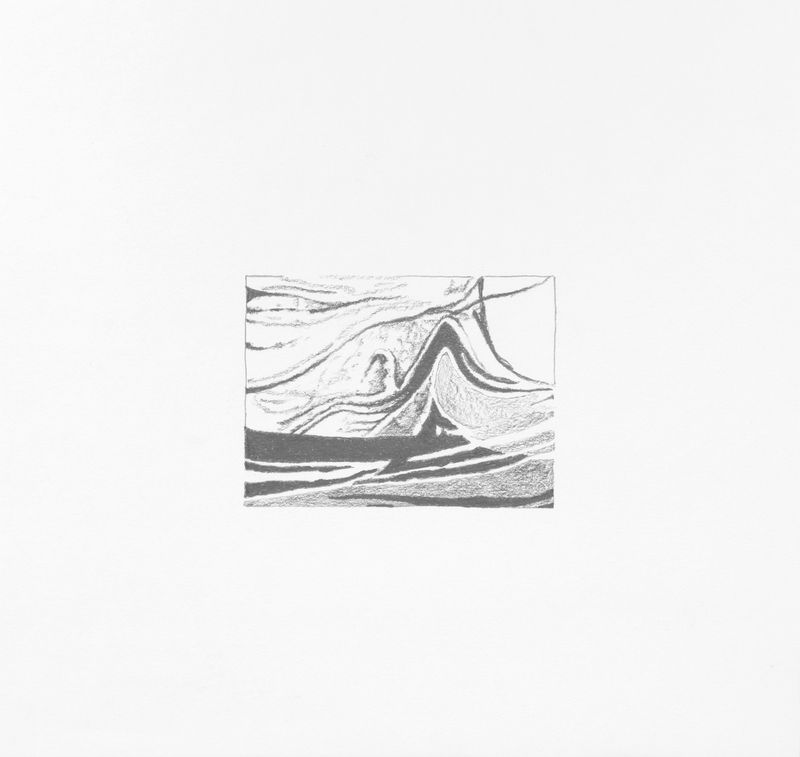 2010 Zeichnung Nr 25 (©2015, ProLitteris, Zürich), 27.7 x 28.9 cm, Bleistift auf Papier