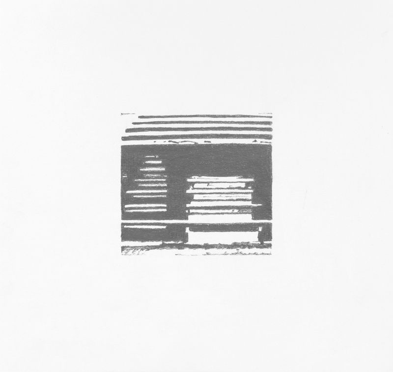 2010 Zeichnung Nr 24 (©2015, ProLitteris, Zürich), 27.7 x 28.9 cm, Bleistift auf Papier
