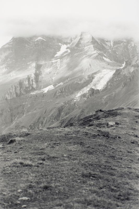 1990 Lauterbrunnental Nr 17 (©2015, ProLitteris, Zürich), 36.4 x 24.1 cm, Vintageprint auf Barytpapier: ein Abzug