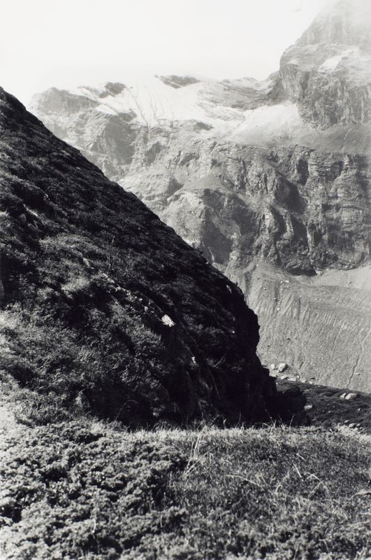 1990 Lauterbrunnental Nr 20 (©2015, ProLitteris, Zürich), 36.5 x 24.2 cm, Vintageprint auf Barytpapier: ein Abzug