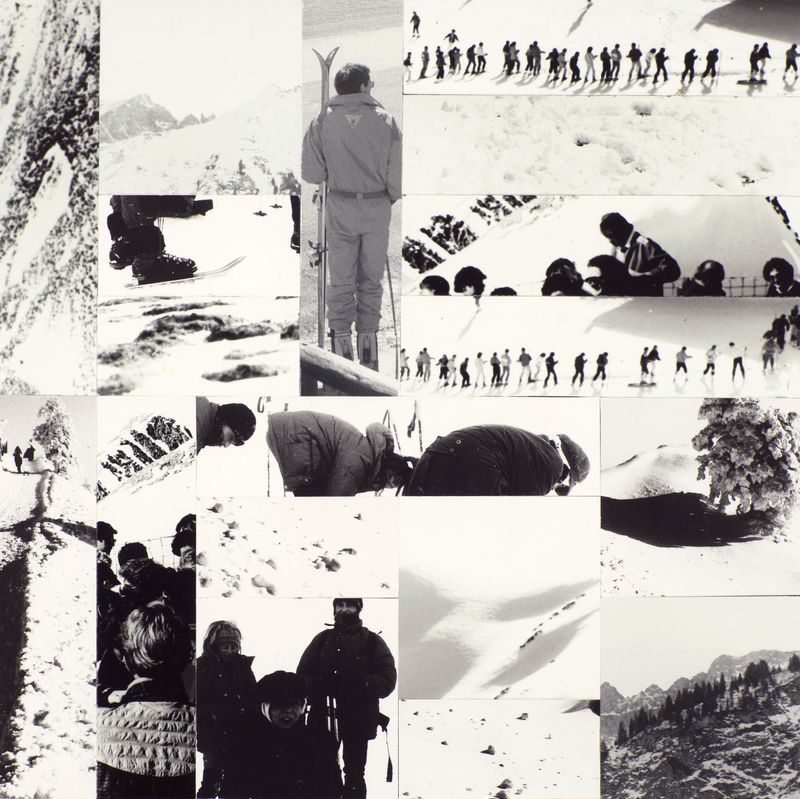 1991-92 Original-Montagen Nr 4 (©2015, ProLitteris, Zürich), 15.9 x 15.9 cm, Vintageprints auf Barytpapiere, aufgezogen