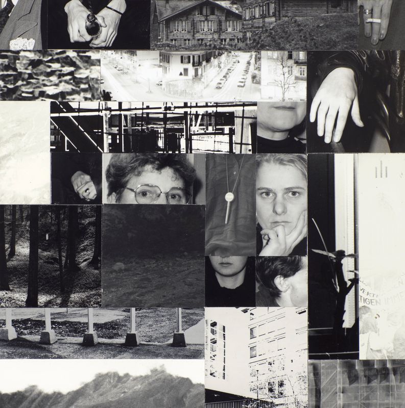 1991-92 Original-Montagen Nr 8 (©2015, ProLitteris, Zürich), 15.9 x 15.9 cm, Vintageprints auf Barytpapiere, aufgezogen