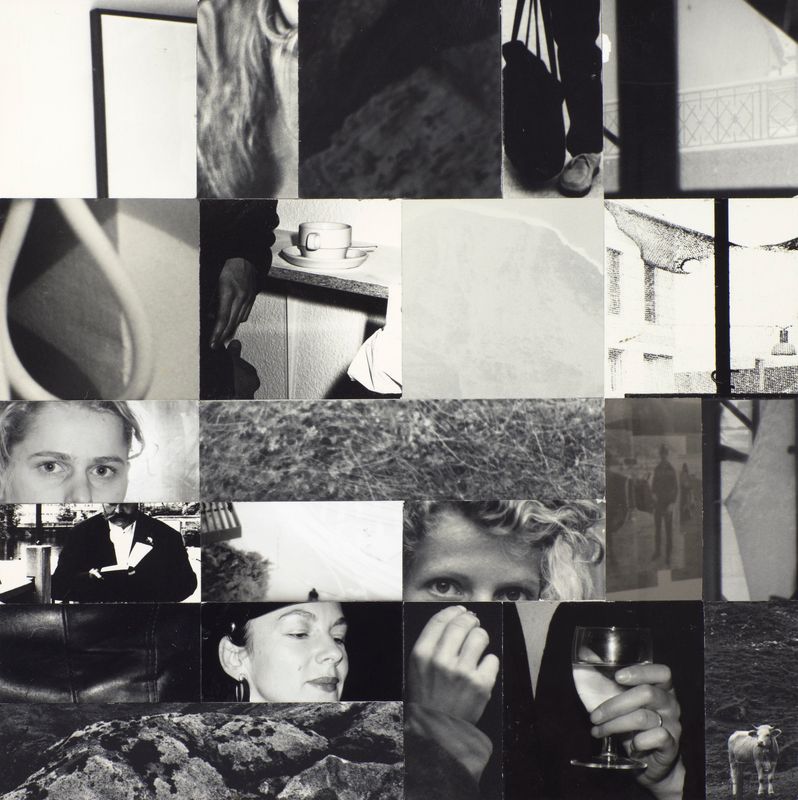 1991-92 Original-Montagen Nr 10 (©2015, ProLitteris, Zürich), 15.9 x 15.9 cm, Vintageprints auf Barytpapiere, aufgezogen
